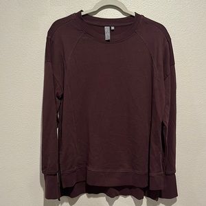 Sweaty Betty after class longline sweater shirt size: small